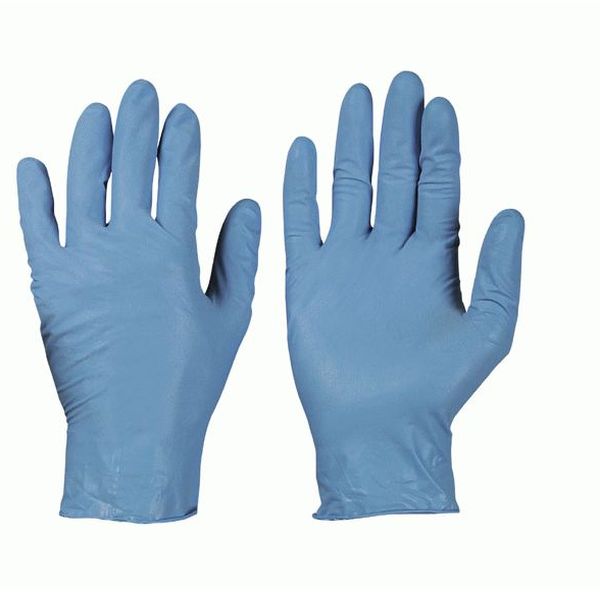 F-STRONGHAND-Hand-Schutz, Einweg-Nitril-Handschuhe MACAO gepudert