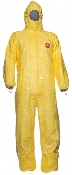 F-TYVEK-Schutzanzug, *TYCHEM C*, gelb