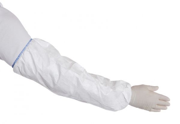 F-TYVEK-Hygiene, Einweg-Ärmelschoner, Einmal-Armschoner, weiß, VE = 1 Stück