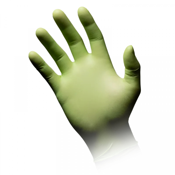 AMPRI-Hygiene, Einweg-Nitril-Einmal-Untersuchungs-Handschuhe, STYLE APPLE, puderfrei, apfelgrün, Pkg á 100 Stück, VE = 10 Pkg.