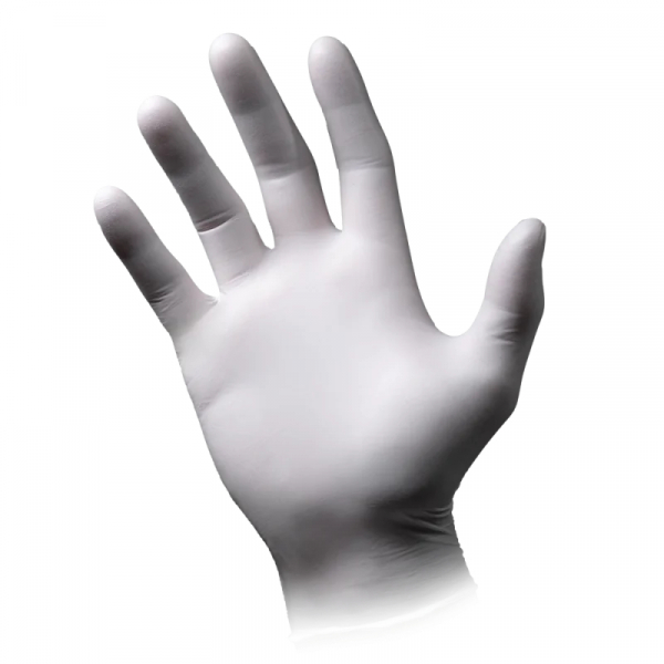 AMPRI-Hygiene, Einweg-Nitril-Einmal-Untersuchungs-Handschuhe, ECO PLUS, puderfrei, weiß, Pkg á 100 Stück, VE = 1 Pkg.