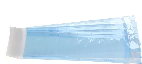 AMPRI-Hygiene, Sterilisationsbeutel, mit Indikatorstreifen, flach, selbstklebend, VE = 8 Boxen á 200 Stück