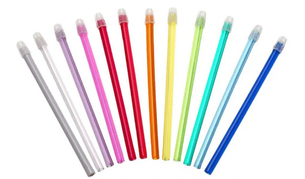 AMPRI-Speichelsauger, ca 150 mm, wei