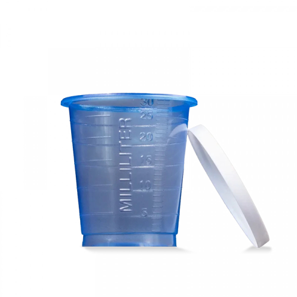 AMPRI-MED-COMFORT BASIC Deckel, wei, passend fr Medizinbecher