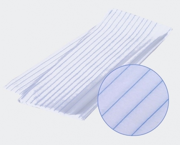 AMPRI-Hygiene, Trageschutzlaken, Schutz-Unterlagen, PE-Beschichtung, 75 x 210 cm, 8 Fden, wei, VE = 4 Beutel  25 Stck