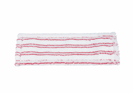 MEIKO-Hygiene, Microfaser Mopp, meliert, rot
