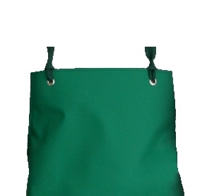 SCHLACHTHAUSFREUND-Kleidung-Reinigung, Nässe-Schutz-Cleaning, Ledotex EL-70-Gummi-Schürze, 1417, grün, VE = 5