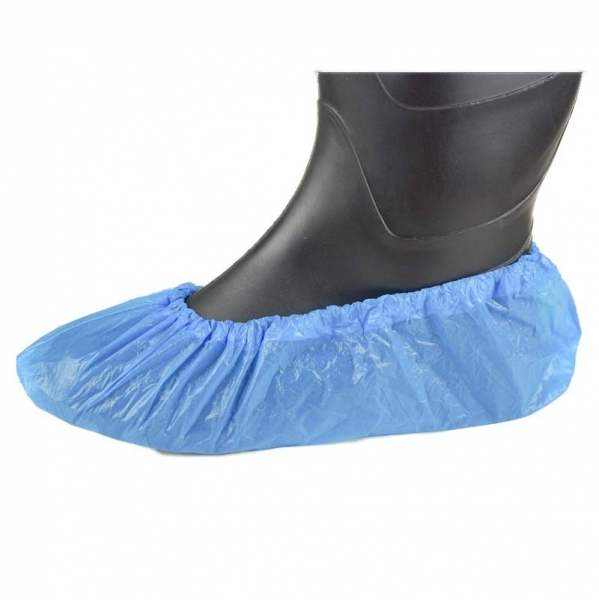 FITZNER-Hygiene, Einweg-Einmal-CPE-berziehschuhe, blau, VE = 1 Karton  20 Pkg. (2000 Stk.)