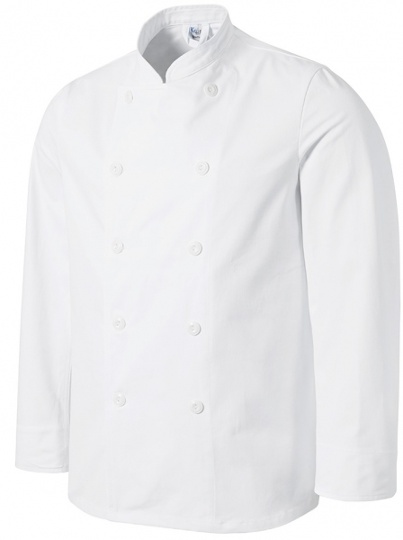 PIONIER-Jobwear, Kochjacke, BW240, wei