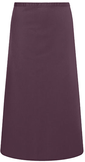 Karlowsky Bistroschrze Basic 100 x 75 cm Aubergine