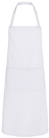 Karlowsky Latzschürze Denmark 75 x 95 cm White