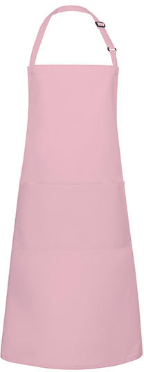 Karlowsky Latzschürze Basic mit Tasche und Schnalle 75 x 90 cm Rose