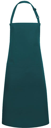 Karlowsky Latzschürze Basic mit Tasche und Schnalle 75 x 90 cm Pine Green