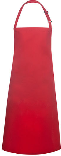Karlowsky Latzschürze Basic mit Schnalle 75 x 90 cm Red