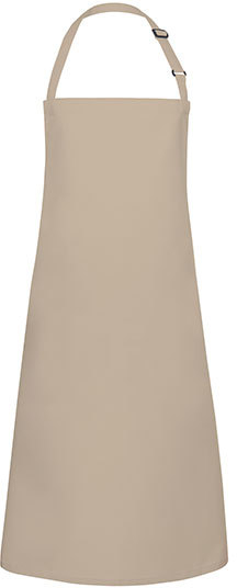Karlowsky Latzschürze Basic mit Schnalle 75 x 90 cm Sand