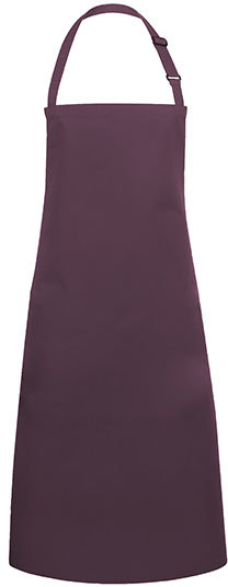 Karlowsky Latzschrze Basic mit Schnalle 75 x 90 cm Aubergine