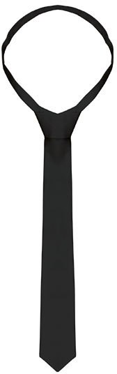 Karlowsky Krawatte 148 x 6,5 cm Black