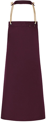 Karlowsky Latzschürze New-Nature 70 x 85 cm Aubergine