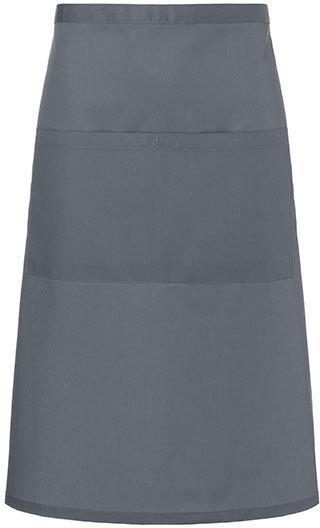 Karlowsky Bistroschrze Basic mit Tasche 70 x 70 cm Anthracite