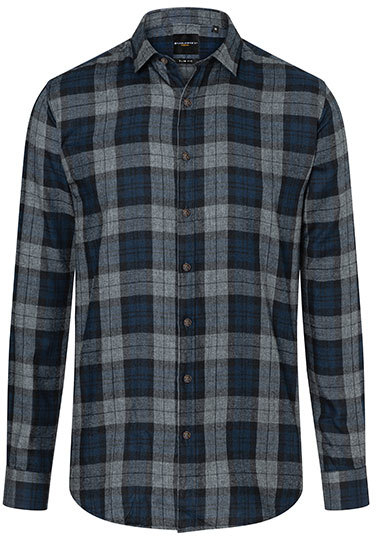 Karlowsky Damen Karohemd Urban Navy