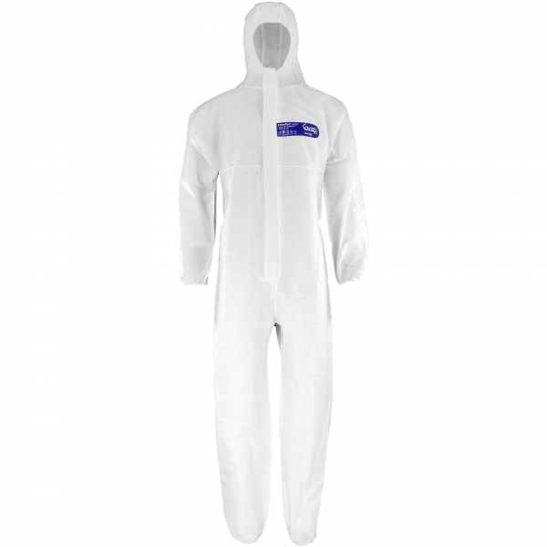 ASATEX-Hygiene, CoverTex Einwegoverall Schutzoverall Einmal-Schutzanzug, C-1, weiss, VE = 50 Stk.