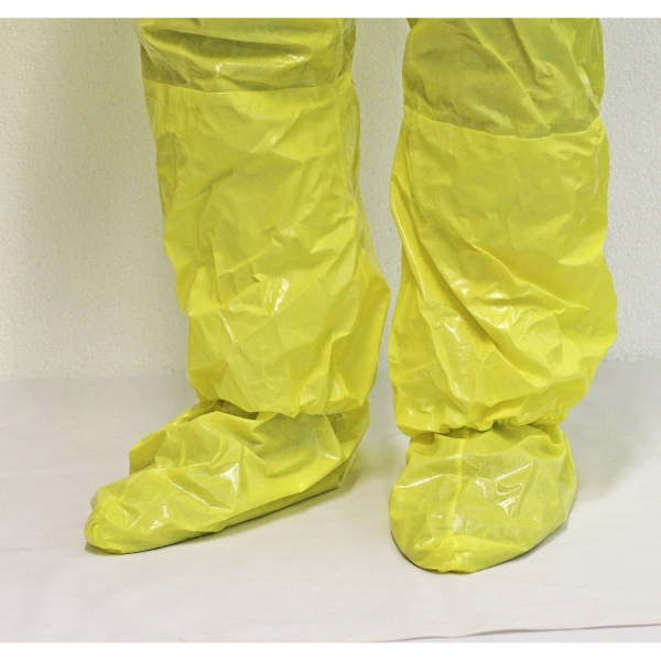 ASATEX-Hygiene, CoverChem Einweg-Chemikalien-Schutzoverall Einmal-Schutzanzug, CC301, gelb, VE = 15 Stk.