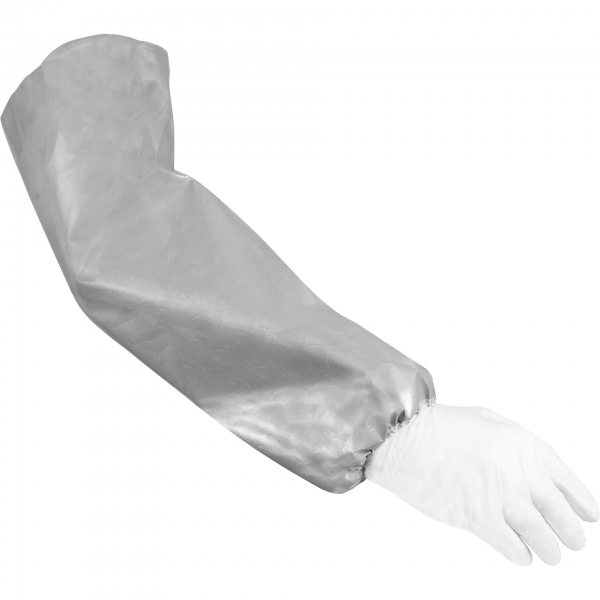 ASATEX-Hygiene, CoverChemPlus Chemikalienarmschoner Armstulpe CPAS, grau, VE = 200 Stk.