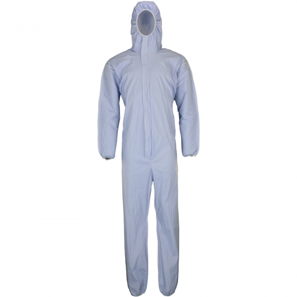 ASATEX-Hygiene, CoverPro FR Einwegoverall Schutzoverall Einmal-Schutzanzug, flammhemmend CV5-FR, blau, VE = 25 Stk.