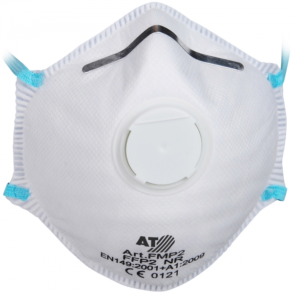 ASATEX-Hygiene, Atemschutz-Maske, Feinstaubmaske FFP2 NR D FMP2, weiss, VE = 200 Stck
