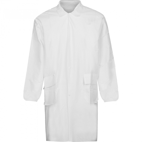 ASATEX-Hygiene, Einweg-Kittel PKI, weiss, VE = 50 Stk.