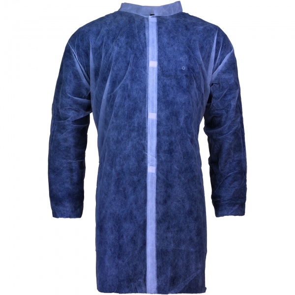 ASATEX-Hygiene, Einweg-Besucherkittel PKIO-KV30B, blau, VE = 50 Stk.