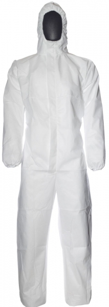 ASATEX-Hygiene, PROSHIELD 20 CHF5 Einwegoverall Schutzoverall Einmal-Schutzanzug, POK-BASIC, weiss, VE = 50 Stk.