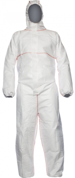 ASATEX-Hygiene, PROSHIELD 20 SFR CHF Einwegoverall Schutzoverall Einmal-Schutzanzug, POK-FR, weiss, VE = 50 Stk.