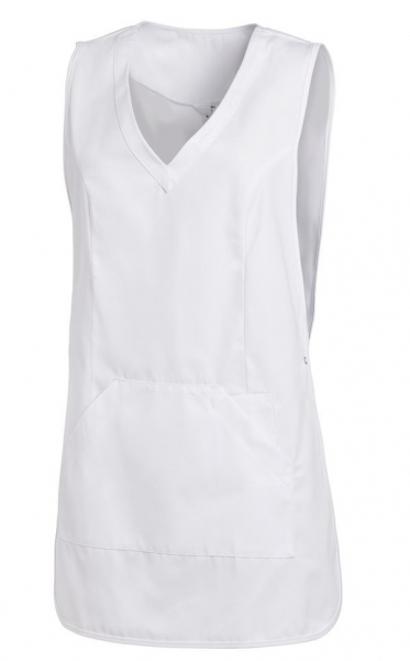 LEIBER-Jobwear, Überwurfschürze, Arbeits-Berufs-Schürze, Chasuble, weiß