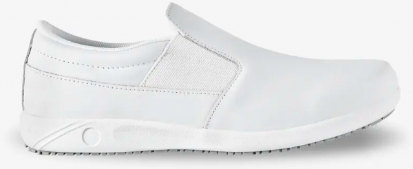 OXYPAS-White-Line, Herren-Sicherheits-Arbeits-Berufs-Slipper, ESD, Roy, weiss