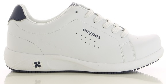 OXYPAS-White-Line, Damen-Arbeits-Berufs-Sicherheits-Schuhe, Halbschuhe, EVA, wei