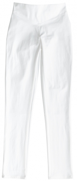 BEB-Jobwear, Damen-Arbeits-Berufs-Hose, Bundhose, Bi-Stretchgewebe, 270 g/m², weiß