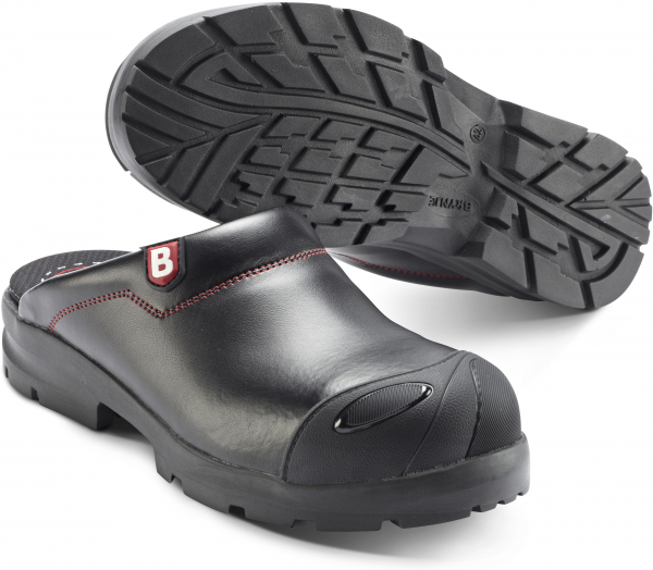 SIKA-Footwear, SB Arbeits.Berufs-Sicherheits-Clogs, Flex Fit, schwarz