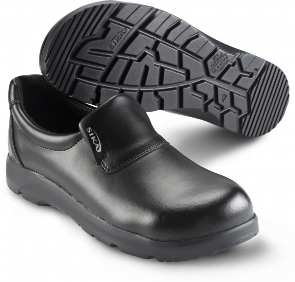 SIKA-Footwear, S2 -Sicherheits-Arbeits-Berufs-Slipper, OPTIMAX, schwarz