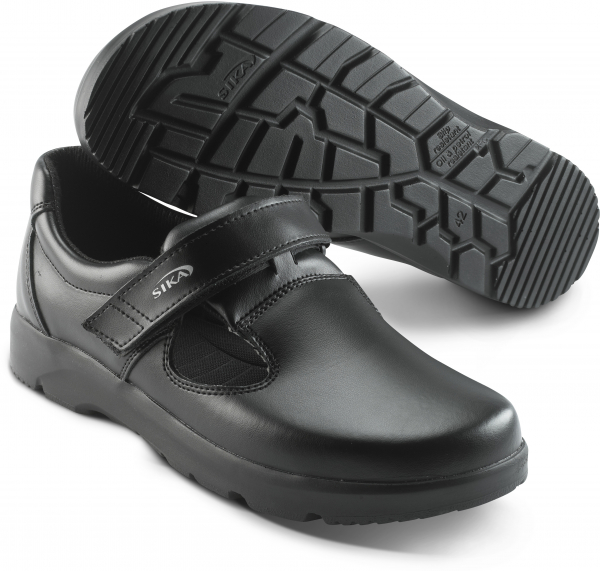 SIKA-Footwear, O1-Arbeits-Berufs-Sandalen, OPTIMAX, schwarz