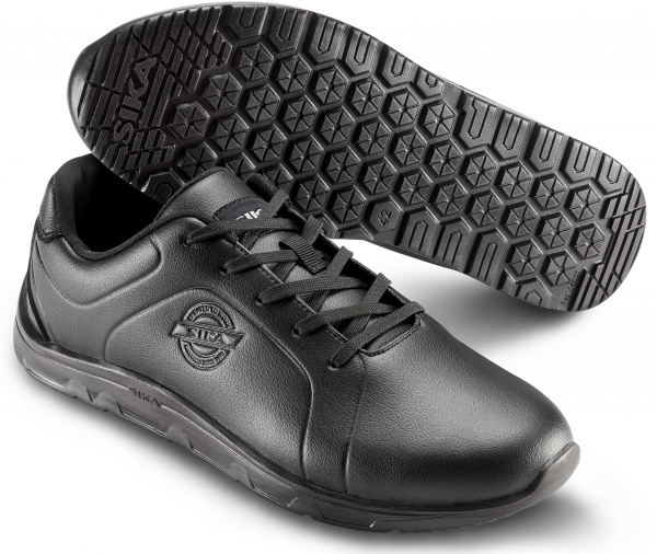 SIKA-Footwear, O2 Arbeits-Berufs-Schuhe, Schnrschuhe, Balance, schwarz