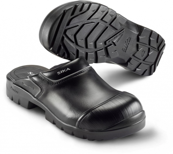 SIKA-SB-Sicherheitsclogs, PROFLEX, offene Ferse, schwarz