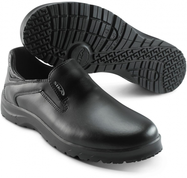 SIKA-Footwear, O2 Arbeits-Berufs-Slipper, FUSION, schwarz