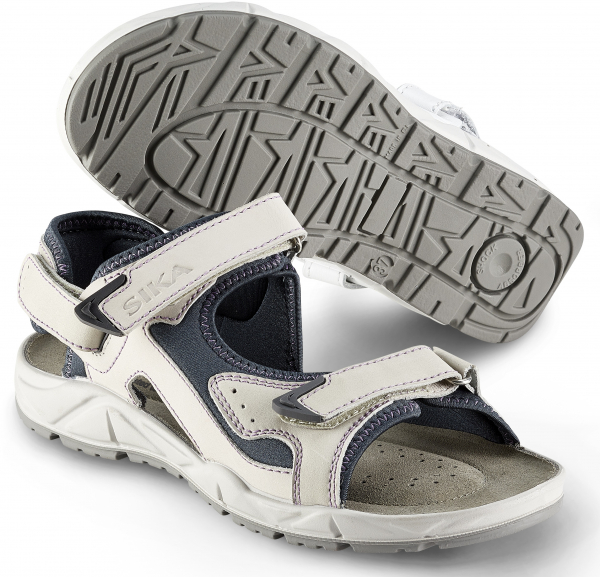 SIKA-Footwear, OB Arbeits-Berufs-Sandalen, Motion, grau