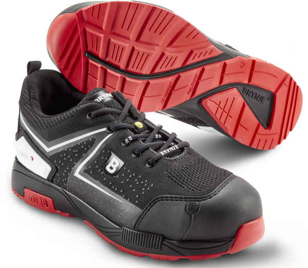 SIKA-Footwear, S1P Sicherheitsschuhe, Arbeits-Berufs-Schuhe, Wind, schwarz