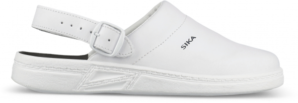 SIKA-OB SRC, Pantolette, wei