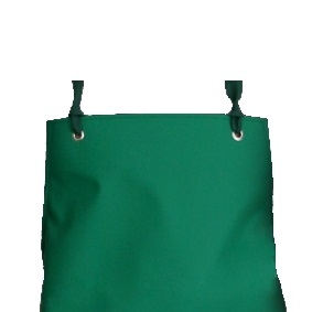 SCHLACHTHAUSFREUND-Kleidung-Reinigung, Nässe-Schutz-Cleaning, Ledotex EL-90-Gummi-Schürze, 1403, grün, VE = 5