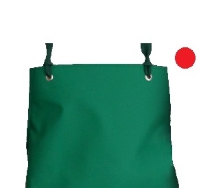 SCHLACHTHAUSFREUND-Kleidung-Reinigung, Nässe-Schutz-Cleaning, Ledotex EL-90-Gummi-Schürze, 1403, rot, VE = 5