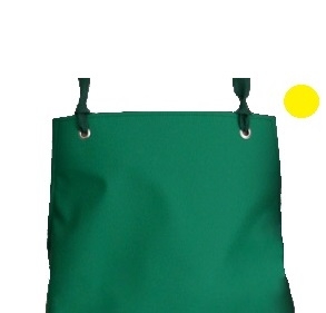 SCHLACHTHAUSFREUND-Kleidung-Reinigung, Nässe-Schutz-Cleaning, Ledotex EL-90-Gummi-Schürze, 1403, gelb, VE = 5