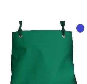 SCHLACHTHAUSFREUND-Kleidung-Reinigung, Nässe-Schutz-Cleaning, Ledotex EL-90-Gummi-Schürze, 1404, blau, VE = 5